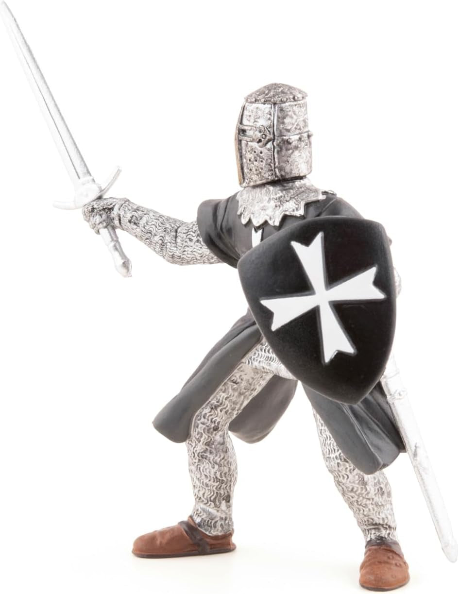 Papo -Handbemalt - Figuren -Mittelalter-Fantasy - Ritter des Heiligen Johannes mit Schwert-39938-Sammelobjekt-Für Kinder - Geeignet für Jungen und Mädchen - Ab 3 Jahren Actionfiguren Naty Shop