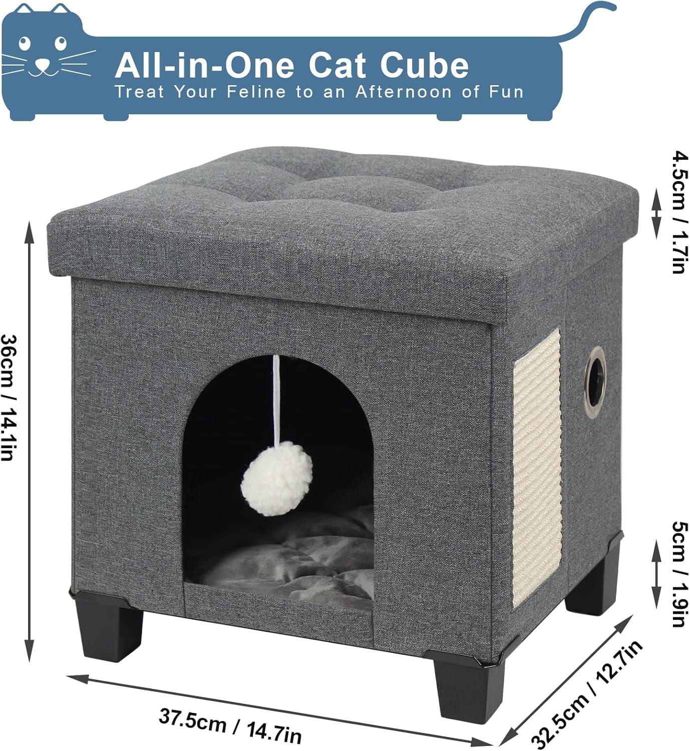 Decken und Möbel, Haustiere, Höhlen und Häuser, Katzen, Betten für Katzen, Katzenbetten, Matratzen