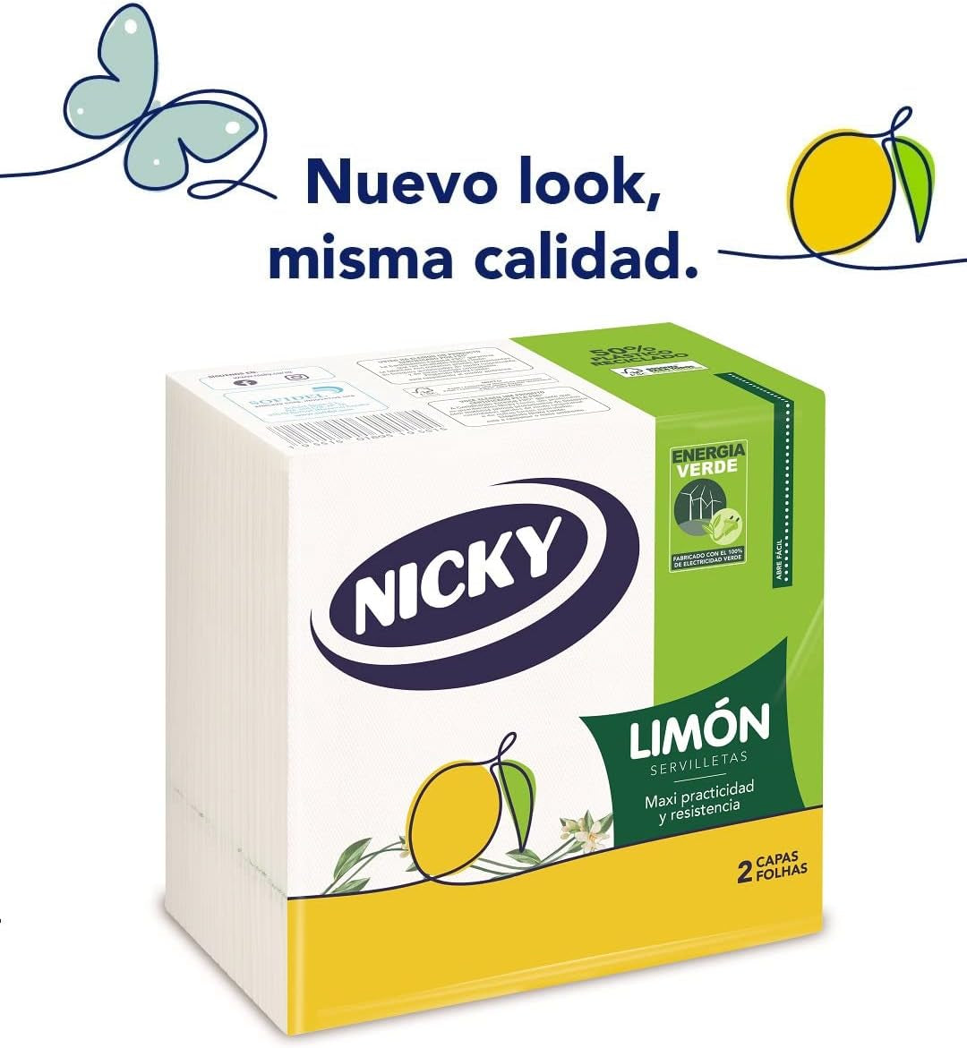 Aufschlag. Maxi Limon 2 Capas