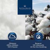 Billerbeck S20 Superlight Quilt - Sommersteppdecke - 135 x 200 cm - Leichte Sommersteppdecke - AIRFILL® - Hohlfaser, 100 % Polyester, weiß Steppdecken und Steppdecken Naty Shop