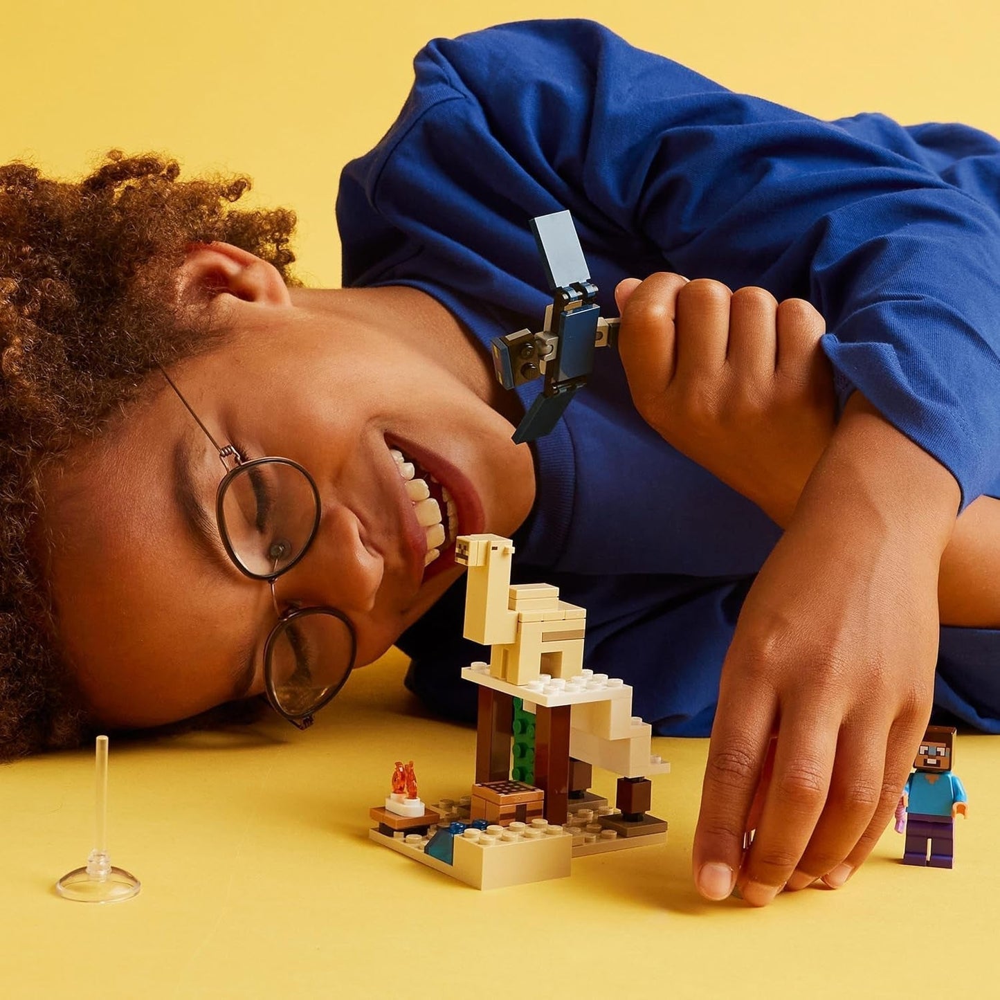 LEGO Minecraft Steve's Desert Expedition, Videospielset für Jungen und Mädchen, Biom mit Steve, Haus, Figuren und Kamelspielzeug, Gamer-Geschenk für Kinder ab 6 Jahren 21251 Bausets Besuchen Sie den LEGO-Store
