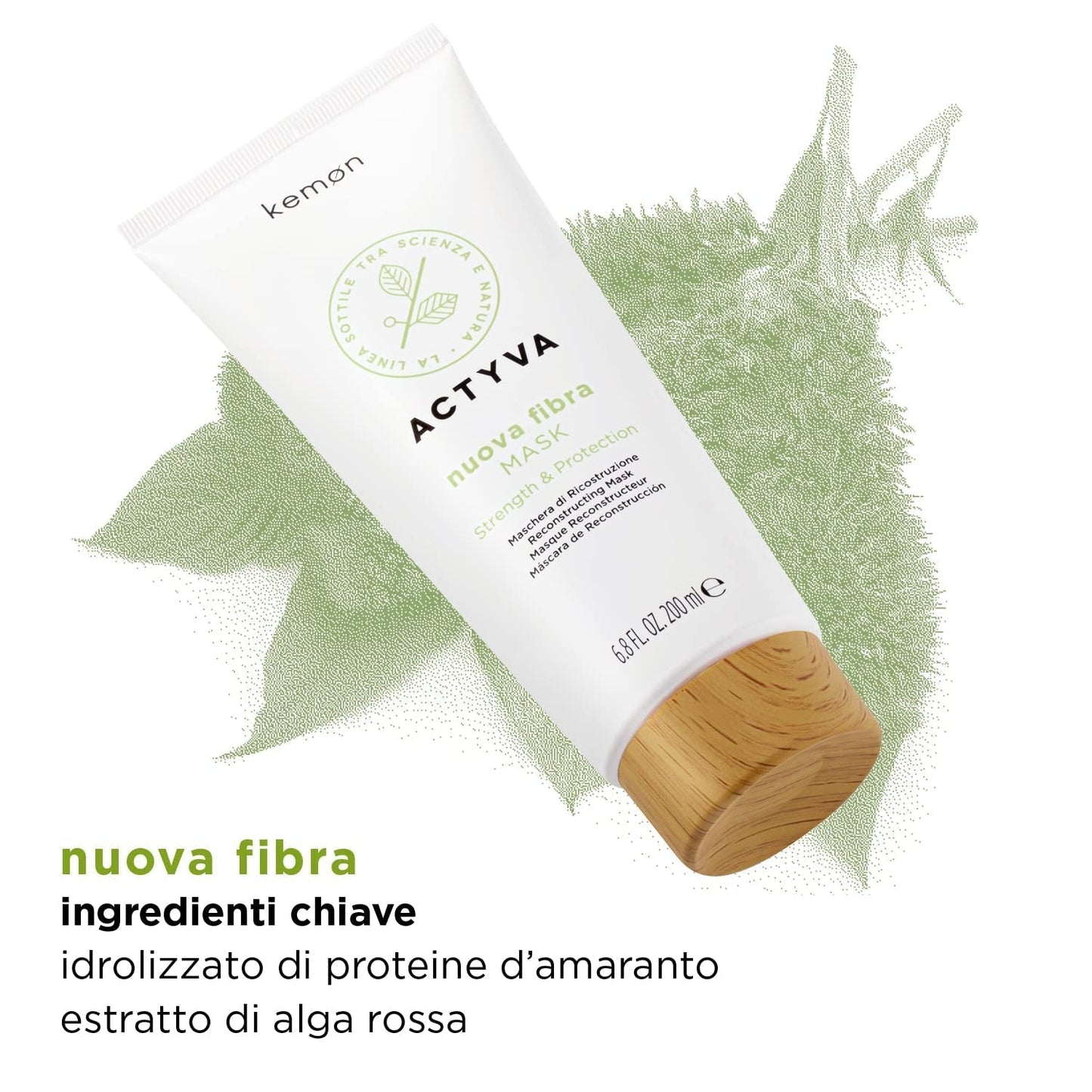 KEMON Actyva Nuova Fibra Mask 200 ml Haarmaske Naty Shop