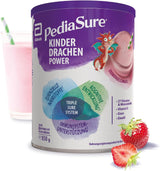 Pediasure Dragon's Power, Nahrungsergänzungsmittel für Kinder ab 1 Jahr, 27 Vitamine und Mineralstoffe Naty Shop Strawberry