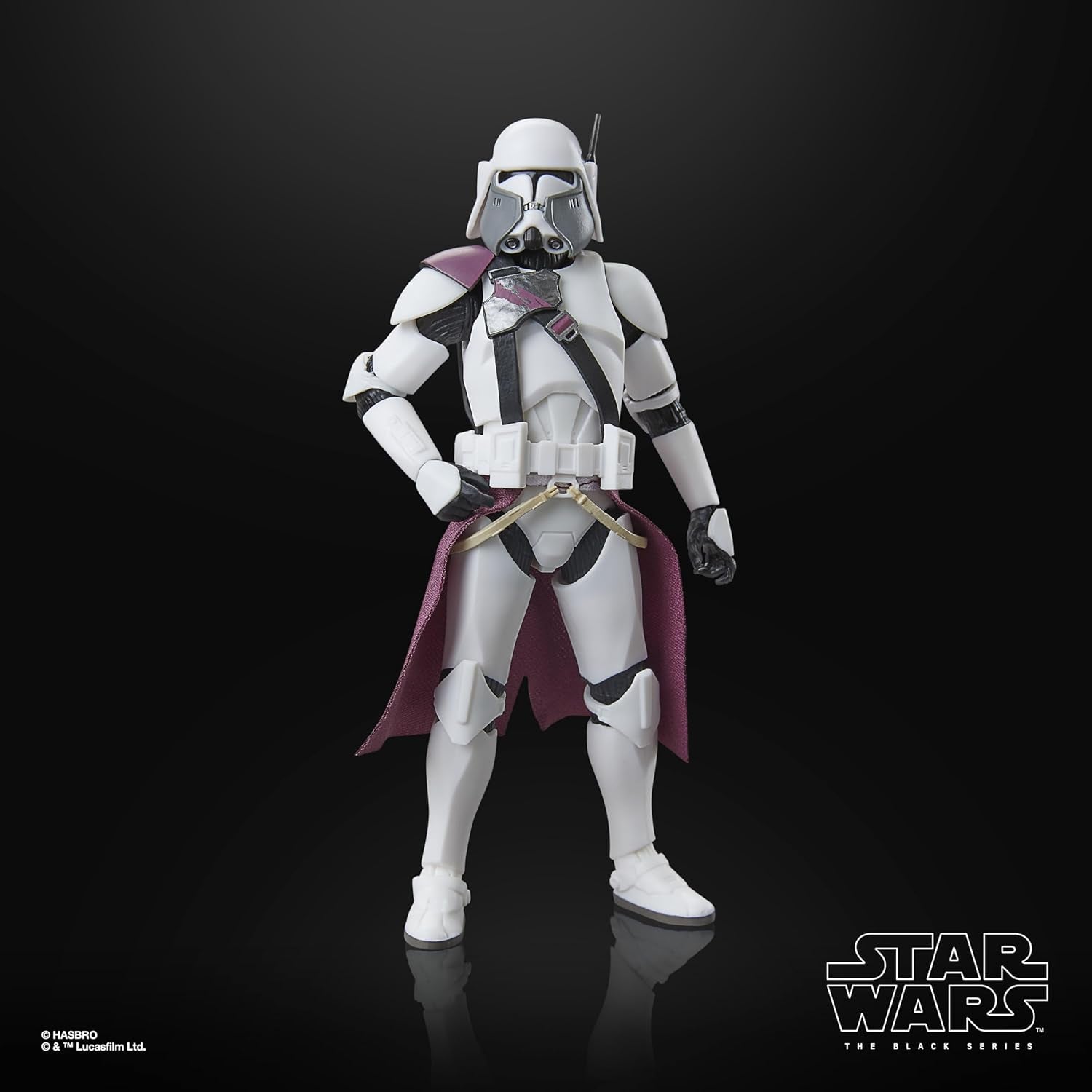 Star Wars Black Series Clone Commander Bacara, Star Wars: Ahsoka Premium-Sammelfigur (15 cm) Actionfiguren Naty Shop