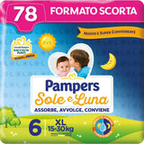 Pampers Sun and Moon Windeln, Unisex, Junior, Größe 5 (11–25 kg), 120 Windeln