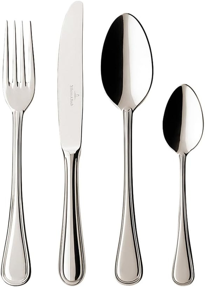 Villeroy und Boch Neufaden Merlemont Besteck für bis zu 6 Personen, 24 Teile, Edelstahl Kitchen Naty Shop