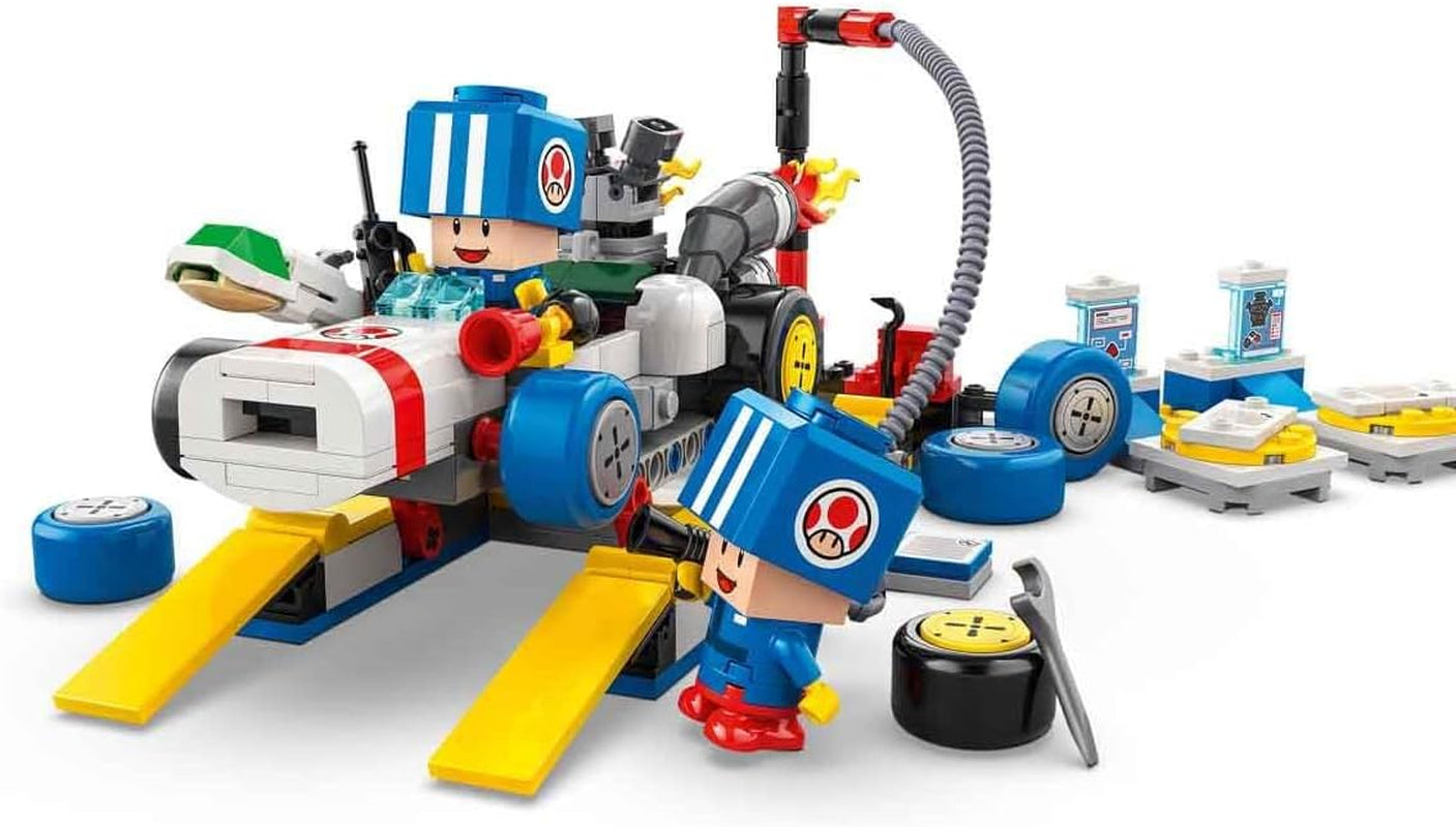 LEGO Super Mario: Mario Kart – Toad's Workshop, Nintendo-Charakter, anpassbares Spielzeug, Abenteuerset, Geschenk für Jungen, Mädchen und Gamer ab 8 Jahren 72035 Bausätze Besuchen Sie den LEGO-Store