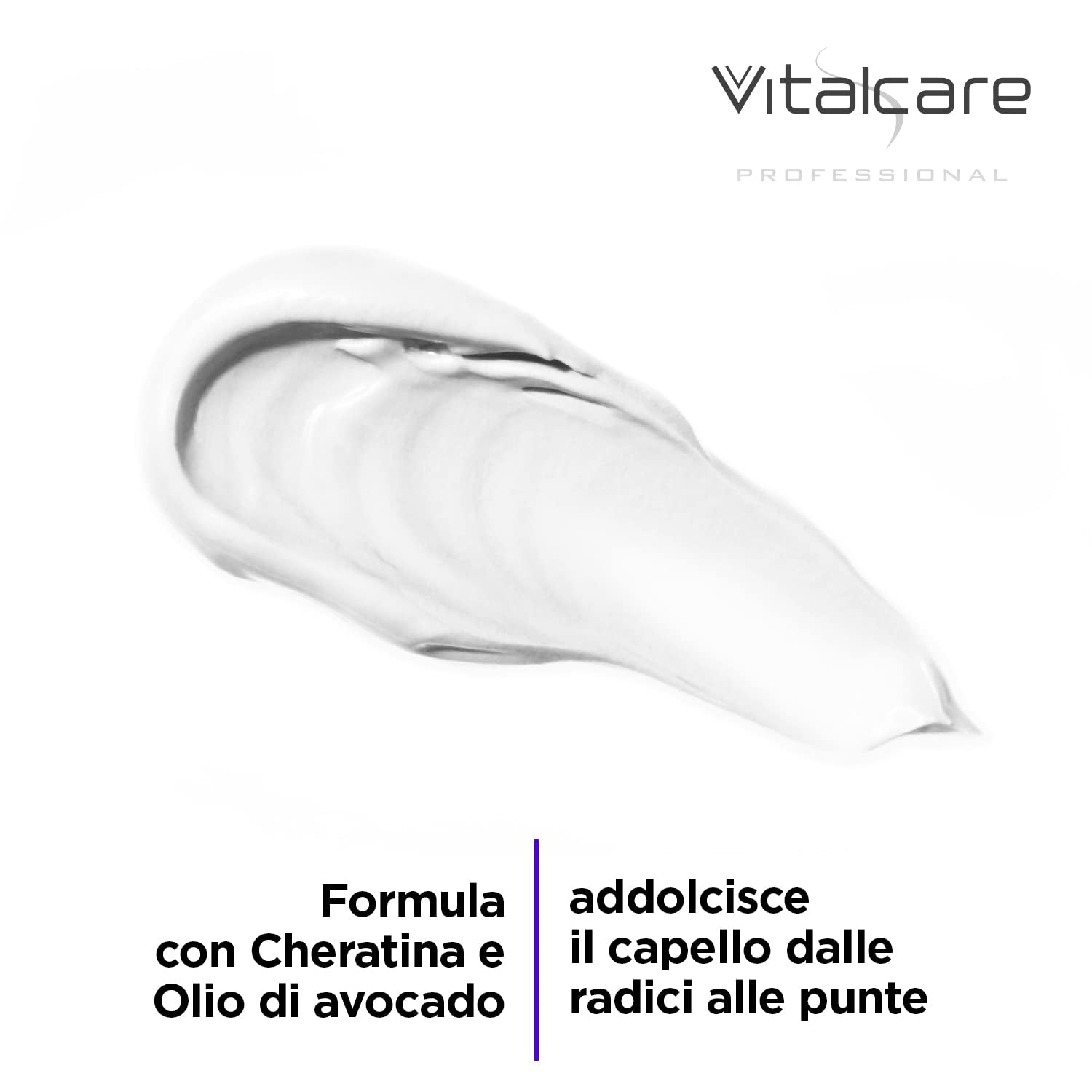 | PRO Smooth – Disziplinierende Haarmaske für lockiges, widerspenstiges und schwer zu glättendes Haar mit Keratin und Avocadoöl, 25 ml Naty Shop Haarmaske