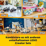 LEGO Creator 3-in-1-Weltraumastronaut-Spielzeug, Hunde- und Raumschiff-Modellbausatz für Kinder, Kindergartendekorationen, kreatives Geschenk für Jungen und Mädchen ab 9 Jahren 31152 Bausets Besuchen Sie den LEGO-Store