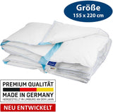Genius Eazzzy Climate Comfort Steppdecke 155 x 220 cm, faserdicht, leichte Steppdecke für alle Jahreszeiten, atmungsaktive Steppdecke, angenehme Temperatur zum Schlafen, Steppdecke für alle Jahreszeiten Steppdecken und Bettdecken Naty Shop
