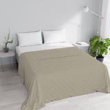 Italienische Bettwäsche Sommersteppdecke CHIC, Mikrofaser, DOPPEL 250X250Cm, braun Steppdecken und Steppdecken Naty Shop