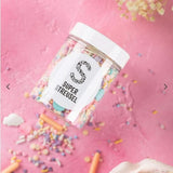 Super Streusel Carusel Pastel, Streusel in Pastellfarben, 90 Gramm Sprinkles Naty Shop