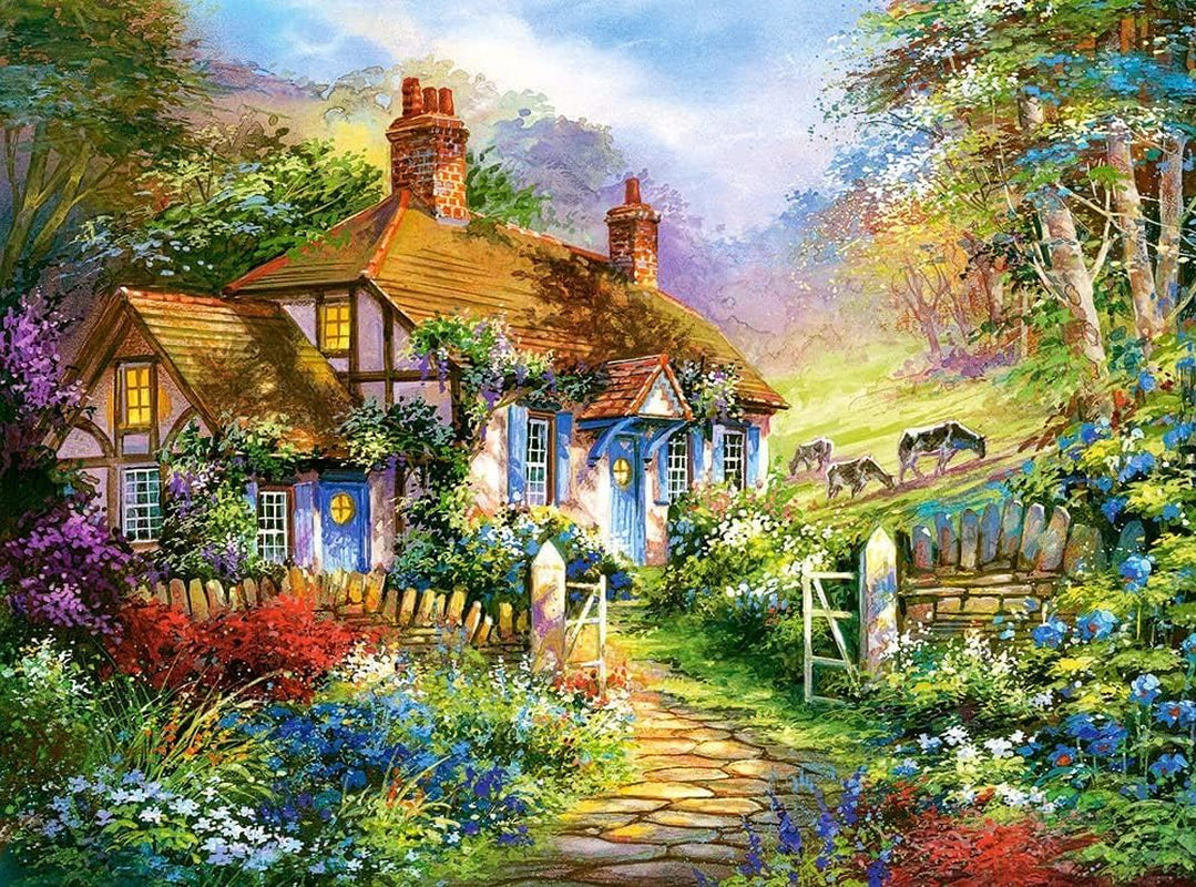 Castorland C-300402-2 - Forest Cottage, Puzzle 3000 Teile Puzzle Naty Shop