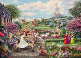 Schmidt Spiele 58038 Disney, Cinderella Happily Ever After, Thomas Kinkade, Puzzle 1000 Teile, mehrfarbig Puzzle Naty Shop