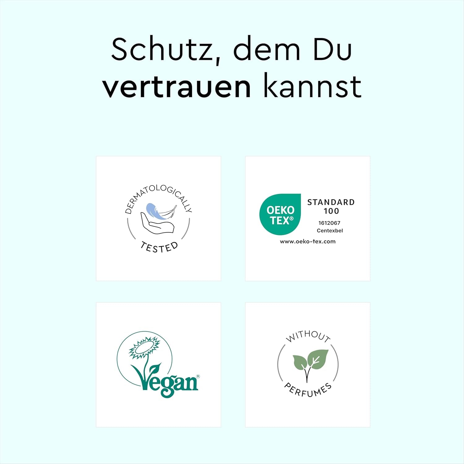 LILLYDOO Feuchttücher, 50 Stück, 100 % plastikfrei, extragroß, geruchsneutral