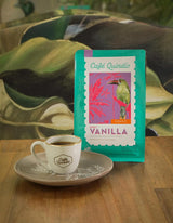 Cafe Quindio Spezialitätenkaffee – 100 % Arabica-Kaffeebohnen, Kolumbien – mit natürlichen Noten von süßer Vanille (250 g) – ideal für Filterkaffee, Siebträgermaschinen oder French Press