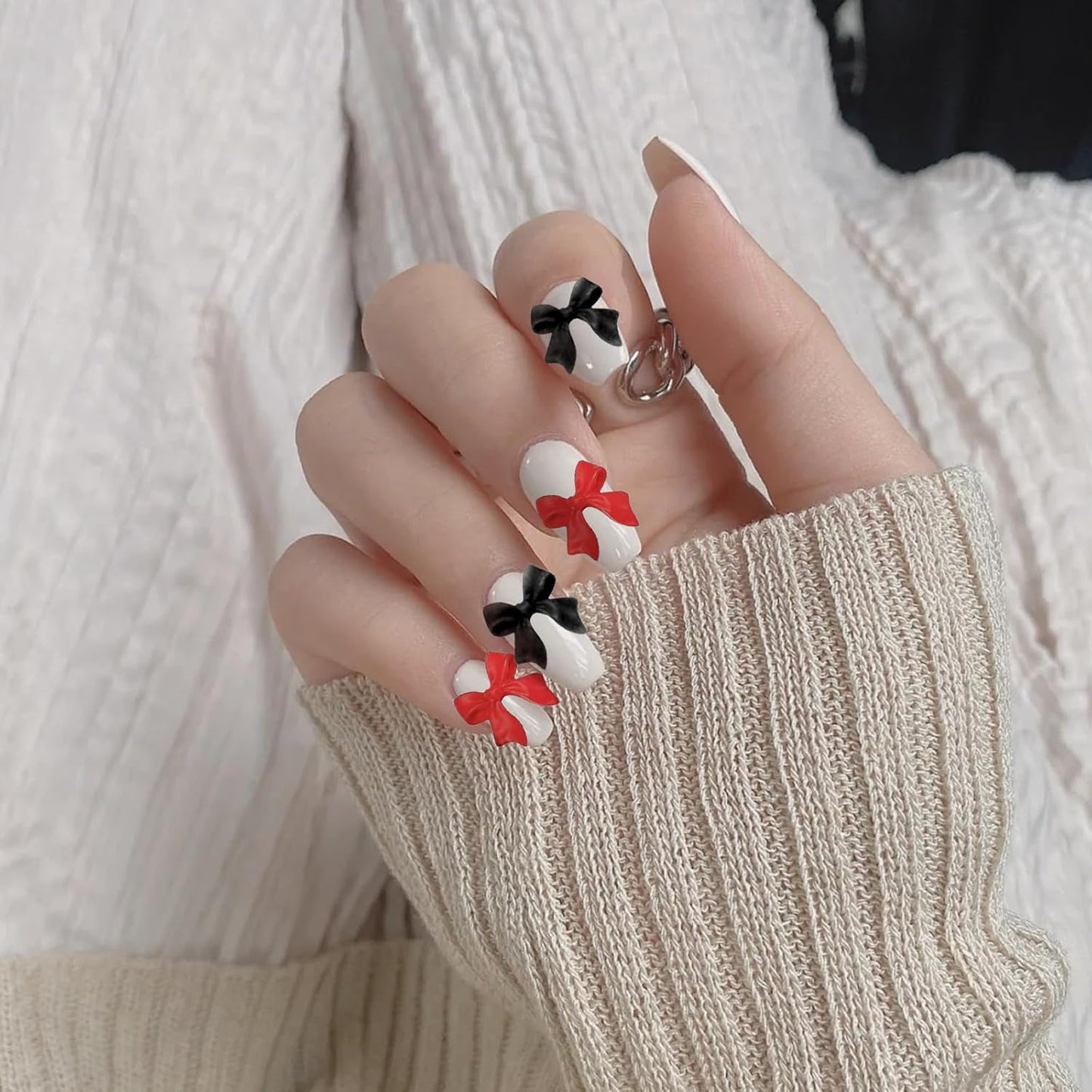 500 Stück 3D Nägel Charm Schleifen Charms Nägel Nail Art Charms Schleife Nagel Charms Nägel Nail Art Schleifen Nageldekorationen Mit Aufnahmewerkzeug Für Frauen Und Mädchen Nagel-Diy-Zubehör