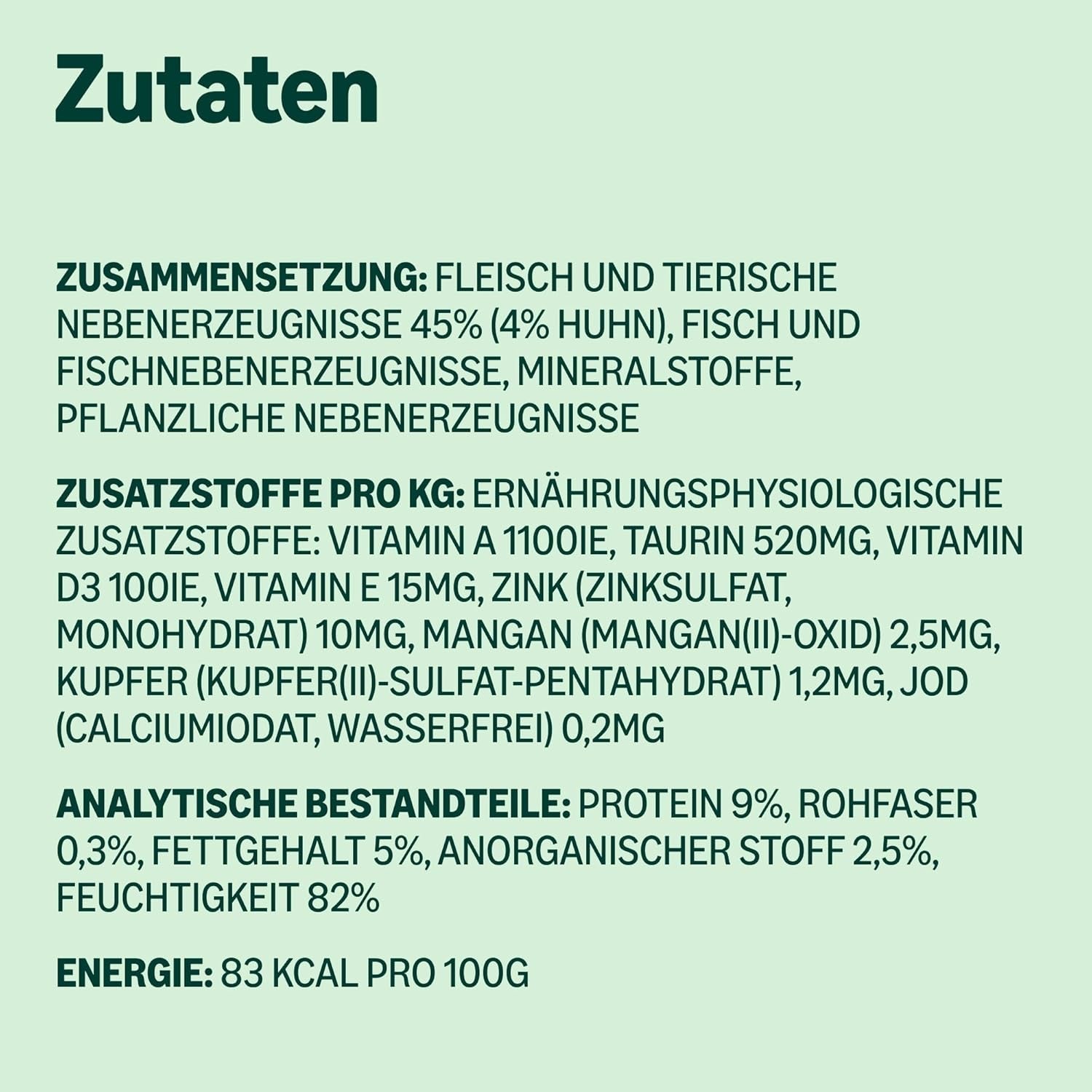 Amazon Getreidefreies Nassfutter für Katzen, Hühnerstücke in Gelee in Dosen, 12 x 405 g