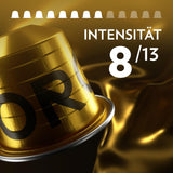 Lavazza Qualità Oro, Arabica-Bohnen mit fruchtig-blumigem Geschmack, 10 Kapseln, Nespresso kompatibel
