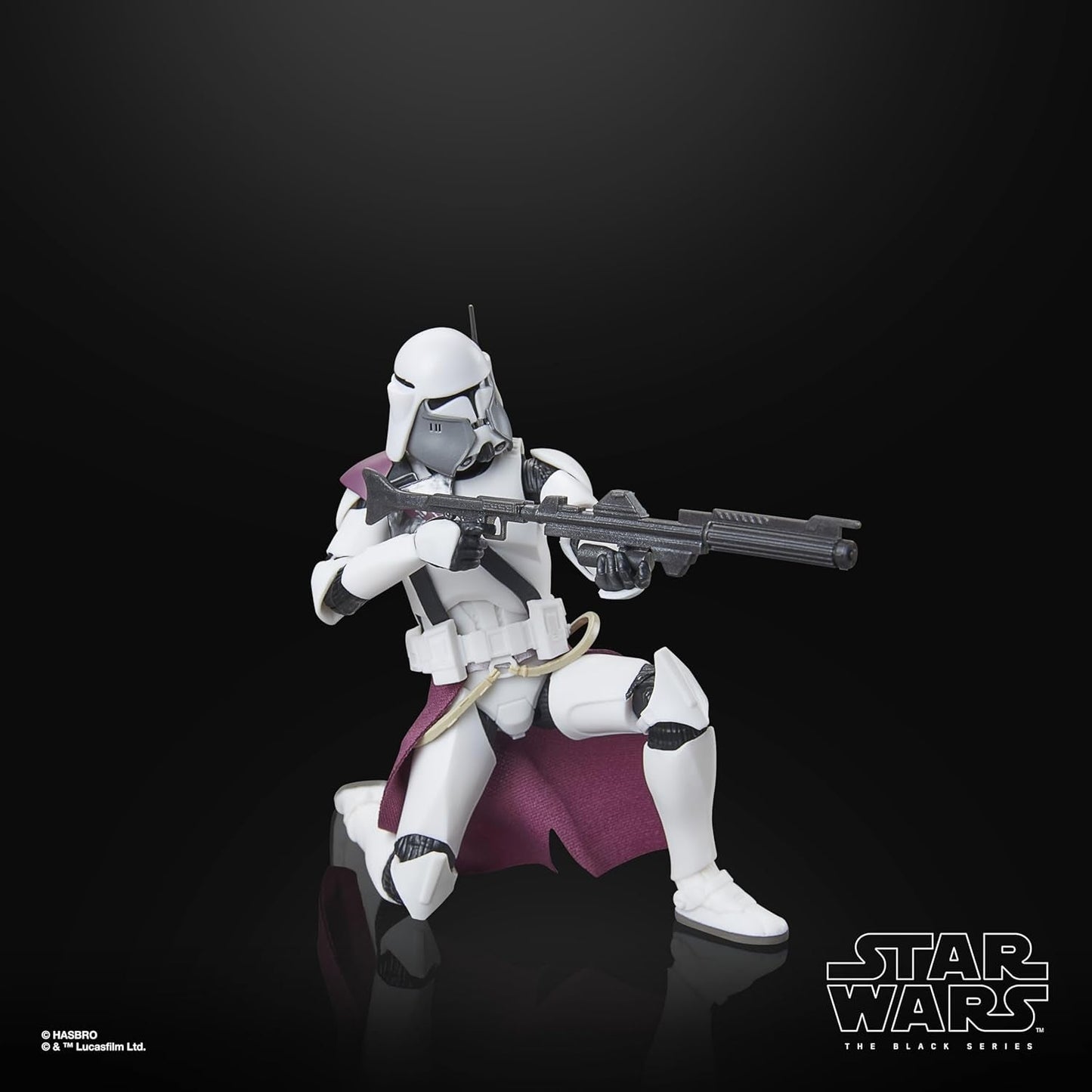 Star Wars Black Series Clone Commander Bacara, Star Wars: Ahsoka Premium-Sammelfigur (15 cm) Actionfiguren Naty Shop