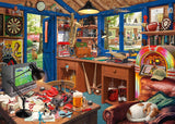 Schmidt Spiele 59977 Geheimrätsel, Vaters Werkstatt, Puzzle 1000 Teile Puzzle Naty Shop