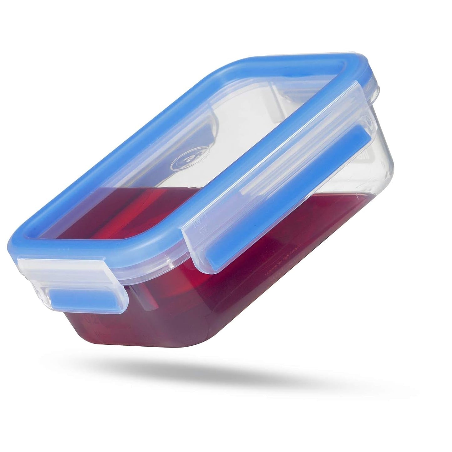 Emsa 508558 Clip & Close Frischhaltedosen | 3-teiliges Set | 3 x 1 Liter | -40 bis +100 Grad | Kunststoff | 100 % versiegelt | Spezielles Siegel für die Frischhalteboxen von Naty Shop