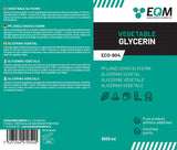 Pflanzliches Glycerin, 100 % natürlich, natürlicher Feuchtigkeitsspender für Haar und Haut, ideal für Seifen, Shampoos, Cremes, 1 Liter Dusche und Bad Naty Shop