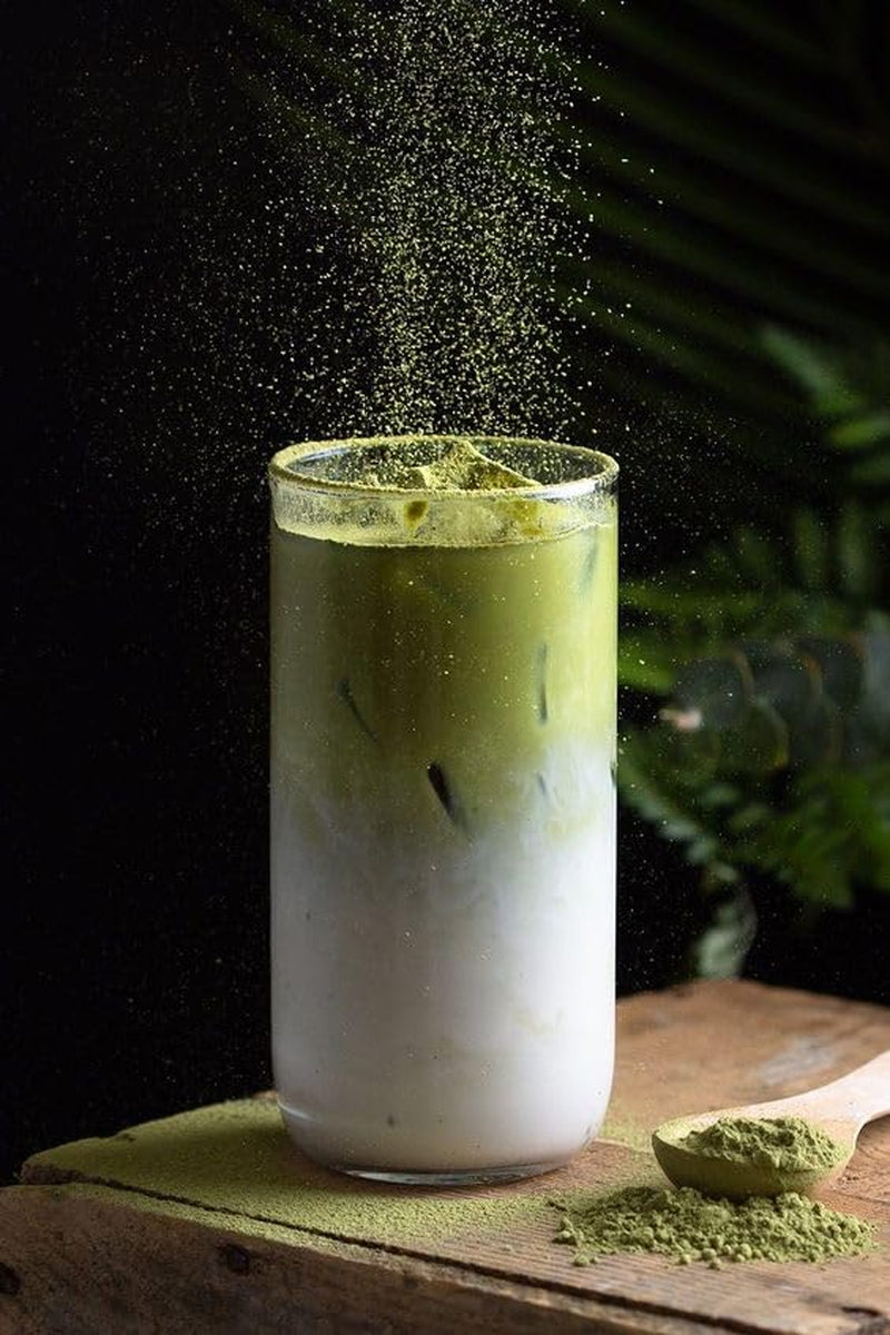 Umami Bio Matcha-Grüntee-Pulver – kulinarische Qualität, angebaut in Uji, Kyoto (Japan), aus biologischem Anbau. Hervorragend zum Trinken oder zum Kochen in der Küche 100 g...