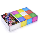 Schokoladensortiment (37 LINDOR Kugeln, 24 Hello Mini Sticks, 10 Mini Fioretto), Schokoladengeschenk (1 x 815 g) und HELLO Mini Emoti, Milchschokolade in 5 Emoticon-Designs, 164 g