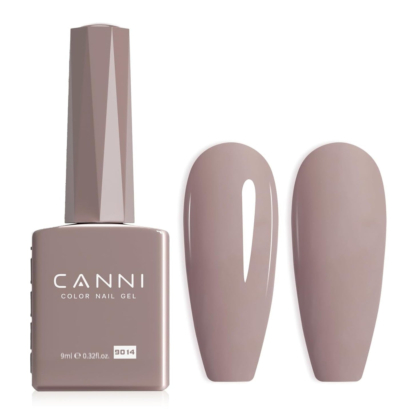 CANNI Gel-Nagellack, semipermanent, dunkelviolett, Nagellack, UV-Gel, Soak Off, Maniküre