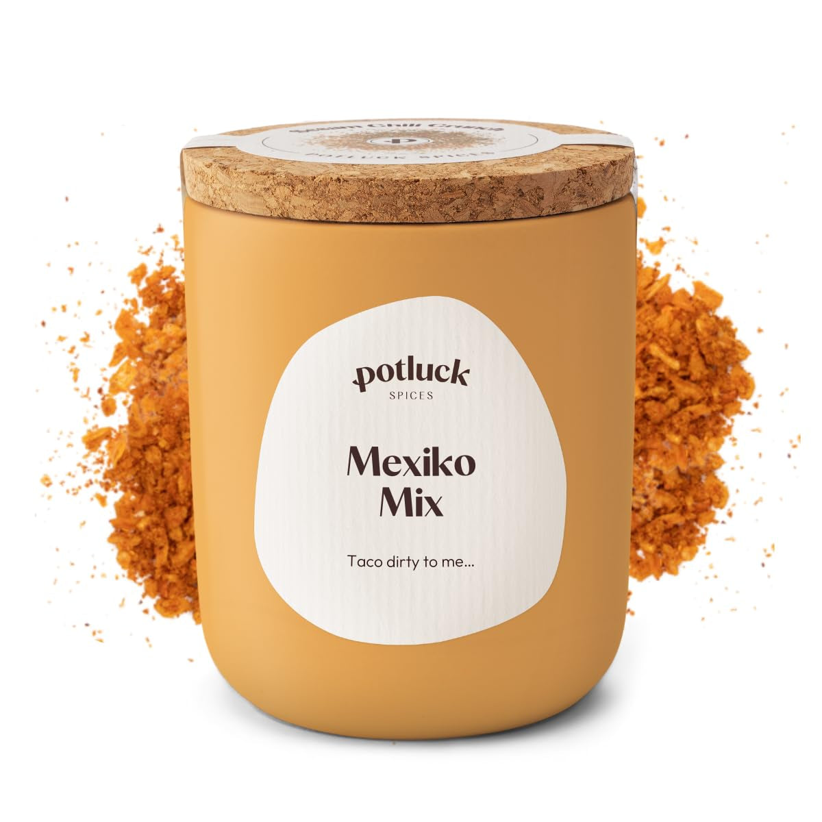 Potluck | Kebab- und Gyros-Gewürz | Gewürzzubereitung im Keramiktopf | 50g | Vegan, glutenfrei und mit natürlichen Zutaten