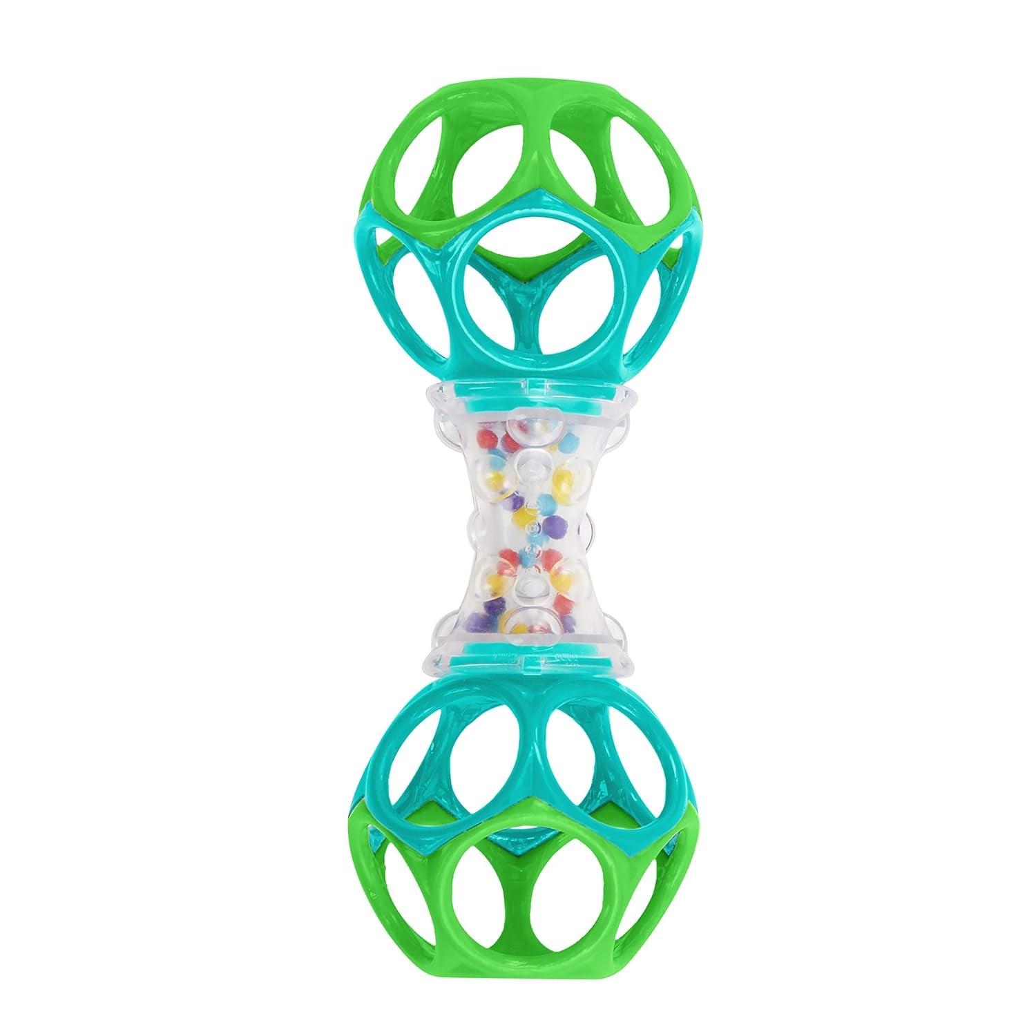 Bright Starts Little Shakers 6-teiliges Geschenkset – Babyrasseln und Beißringe, BPA-frei, leicht zu fangen, Unisex für Neugeborene+