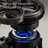 Automatische Espressomaschine Siemens EQ900, großer TFT-Farbbildschirm, 2 Bohnenbehälter, 36 Heiß- und Kaltgetränke, kalter Kaffee, superleise, Zwei-Tassen-Funktion, App-Steuerung, Edelstahl, TQ907D03