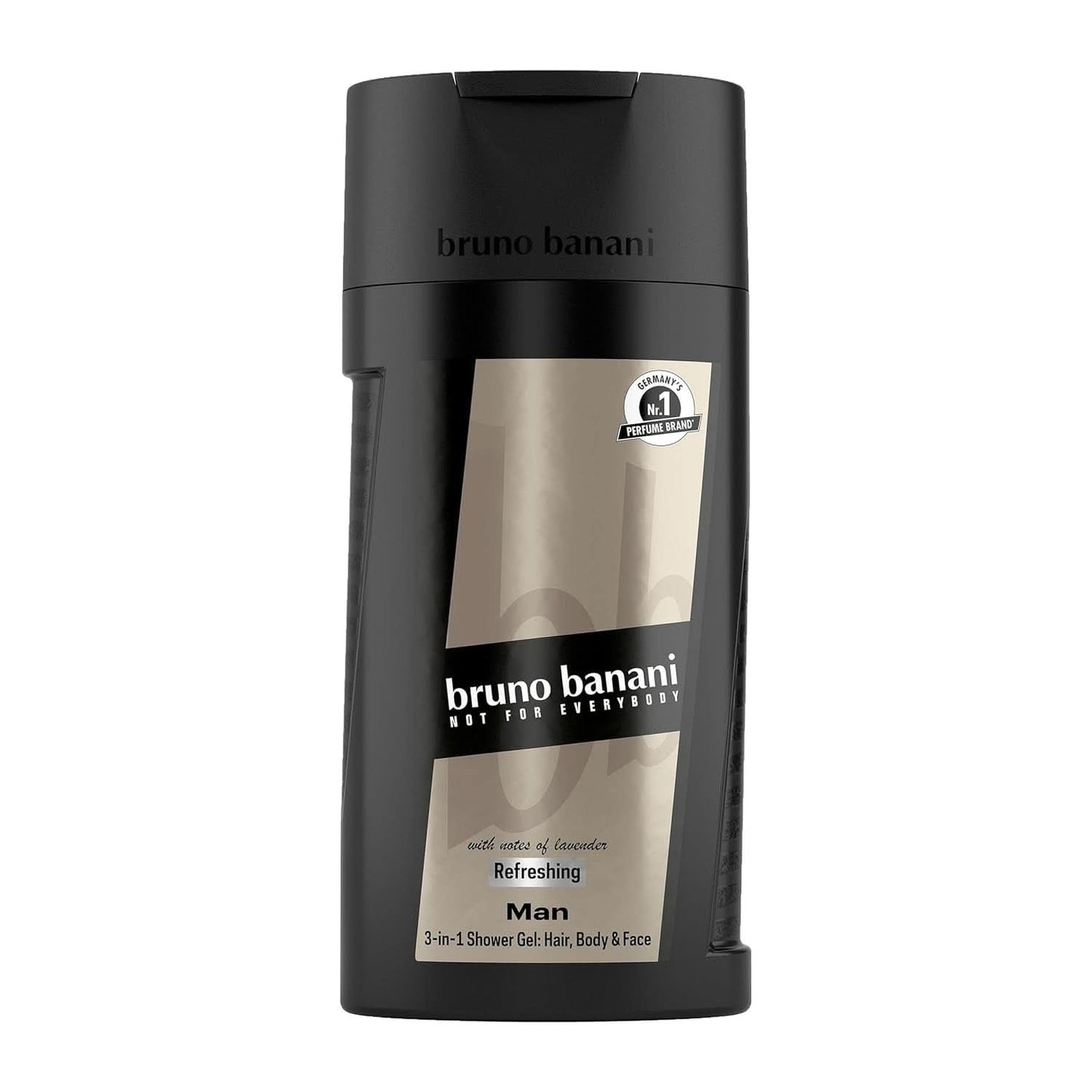 Bruno Banani Loyal Man 3-in-1 Duschgel für Körper, Haare und Gesicht, Männer, 250 ml Dusche und Bad Naty Shop 250 ml Sternanis