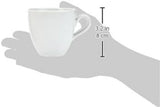 Alessi SG53/87 'Mami' Kaffee-Obertasse 6 Stück aus weißem Porzellan 8,0 cm Durchmesser