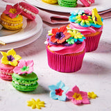 Lebensmittelfarbe Funcakes Gel Candy Pink: Hochkonzentrierte Lebensmittelfarbe für Teig, Creme, Fondant, Marzipan, Gebäck, einfache Dosierung, einzelne Tropfen für lebendige Farben, Halal, 30 g