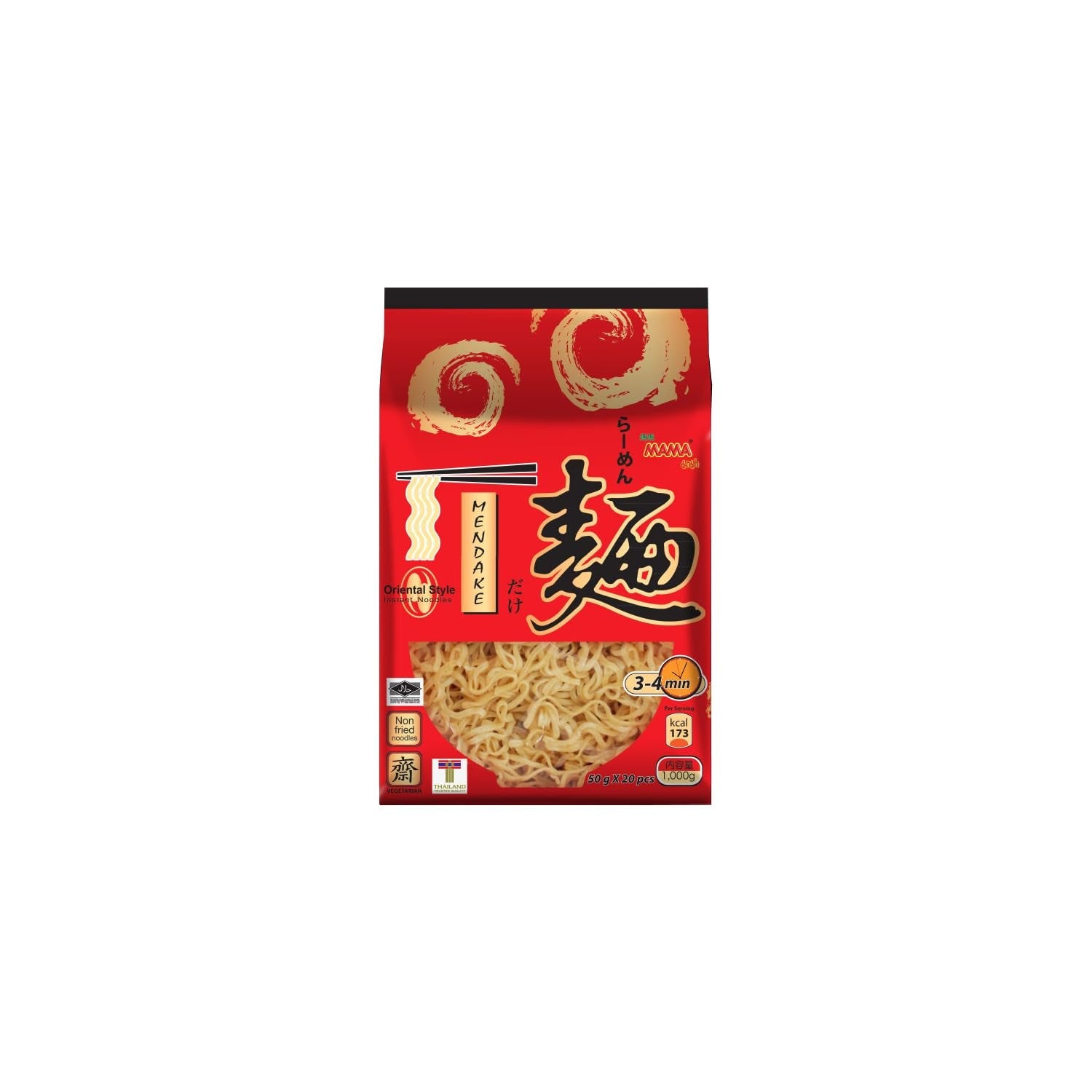 MAMA - Mendake Nudeln nach orientalischer Art - 1 x 1 kg