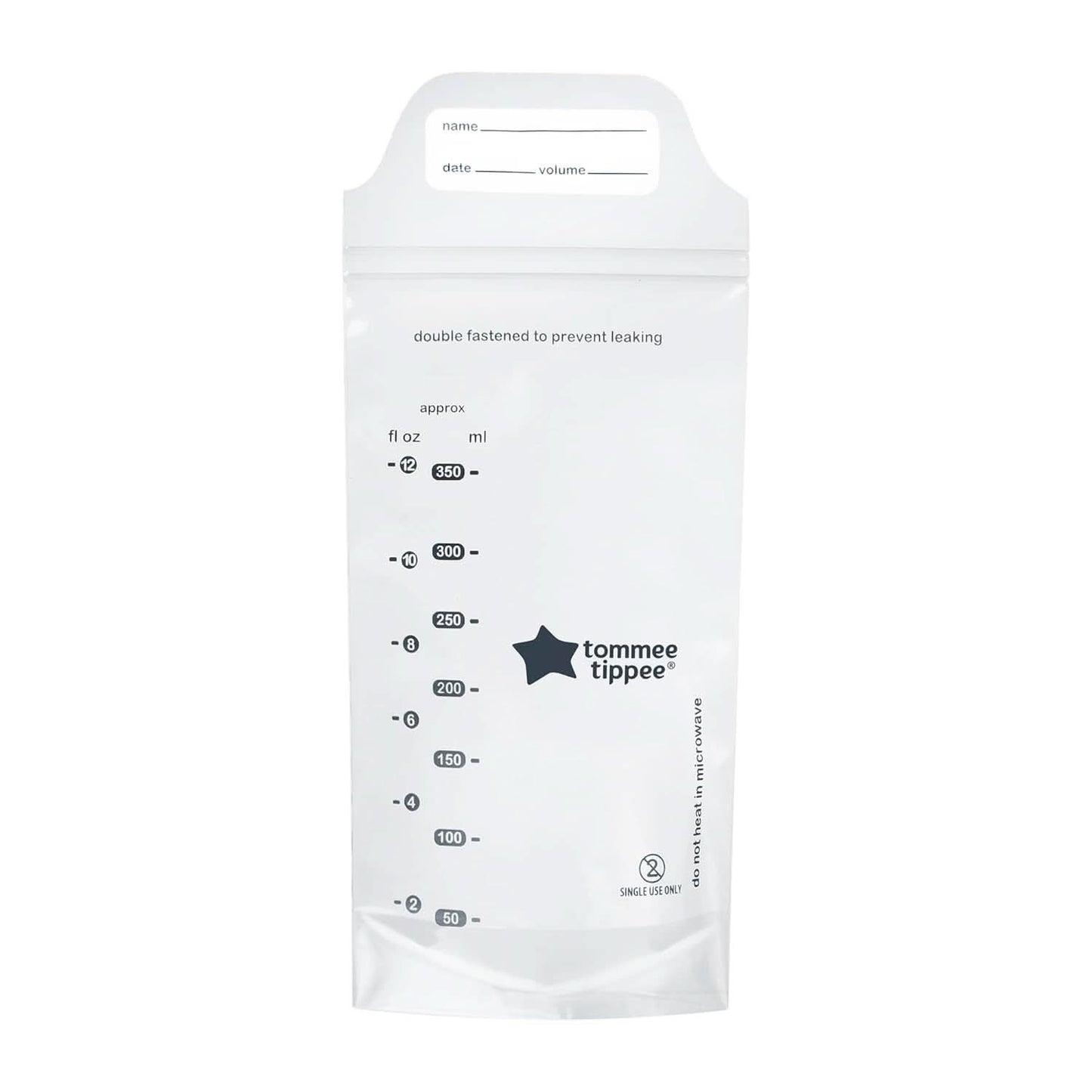Tommee Tippee Closer to Nature Muttermilch-Aufbewahrungsbeutel, vorsterilisiert, 350 ml Zubehör Essen und Stillen Bebe Naty Shop