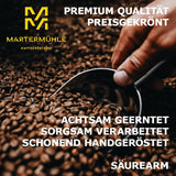 Martermühle Bio-Kaffeebohnen-Probierset 3x250g leicht/mittelstark I Arabica I Ganze Bio-Kaffeebohnen leicht geröstet, geringer Säuregehalt (68/74/426)