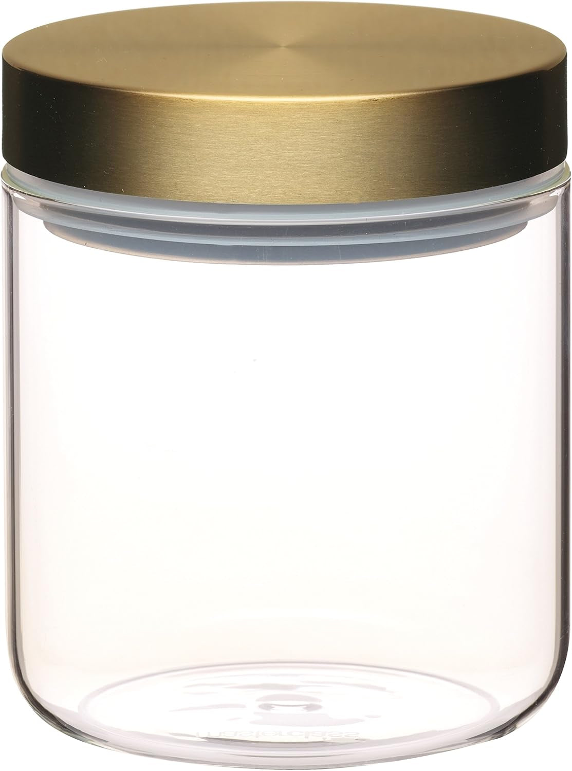 MasterClass Luftdichtes Vorratsglas für Lebensmittel aus Glas mit Messingdeckel, 700 ml (1,25 Pts) Frischhaltedosen Naty Shop 25 x 25 x cm