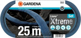 Gardena Liano Xtreme 1/2 Zoll 25m Set: Extrem robuster Textil-Gartenschlauch mit leichtem, wetterfestem PVC-Innenschlauch (18475-20)
