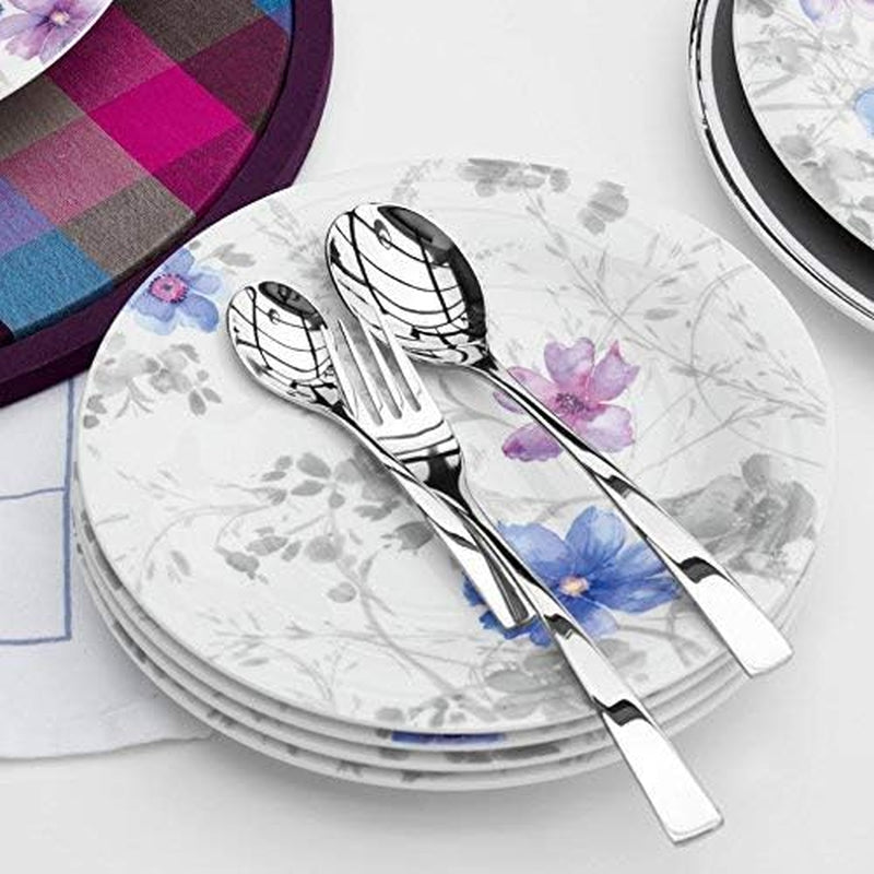 Villeroy und Boch Modern Line Besteckset für bis zu 6 Personen, 24-teilig, Edelstahl Kitchen Naty Shop