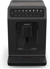 Krups EA897B Evidence ECOdesign automatische Espressomaschine, automatische Espresso- und Cappuccino-Funktion, Quattro Force-Technologie, One-Touch-Milchbecher, 8 Voreinstellungen, Milchsystem, 1450 W