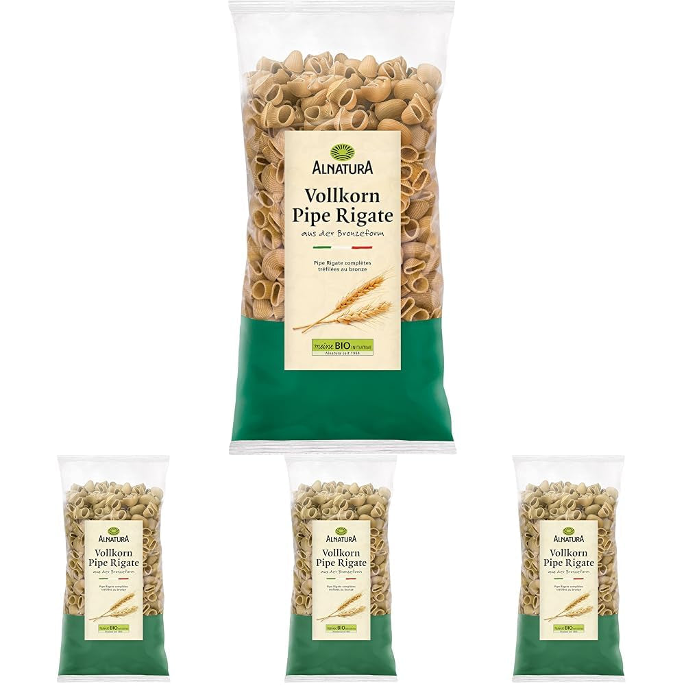 Pipe Rigate Bio-Vollkornnudeln, vegan, 500 g