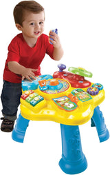 Vtech Baby Adventure Spieltisch – Bunter Baby-Spieltisch mit 6 Spielplätzen und interaktiven Elementen – Farben, Zahlen, Tiere, Musik und Formen spielerisch lernen – Für Kinder im Alter von 12–36 Monaten. Babyspielzeug Naty Shop