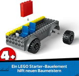 LEGO City Fire Ladder Truck – Spielzeug-Feuerwehrauto mit 2 Feuerwehrmann-Minifiguren für Jungen und Mädchen ab 4 Jahren – Lernspielzeug – Geschenk für Vorschulkinder 60463 Bausätze Besuchen Sie den LEGO-Store