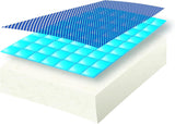 Kine Travel 169803 Gel-Nackenkissen Physiogeprüftes ergonomisches Reisekissen Schwarz & Blau Reisekissen Naty Shop