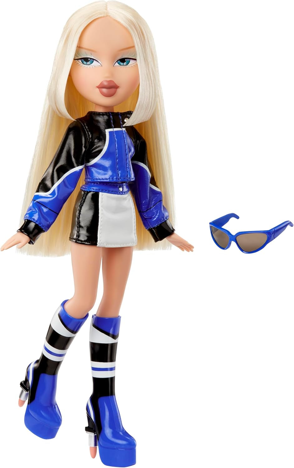 Bratz Scorchin' Cloe – Enthält 1 Modepuppe mit Outfit und Accessoires, vom Motorsport inspirierte Puppen, süßes Spielzeug für Mädchen