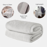 Brentford's Ultra Soft Fleece-Tagesdecke, Silbergrau, großes Doppelbett – 150 x 200 cm. Betten und Decken. Beuche den Brentfords-Store