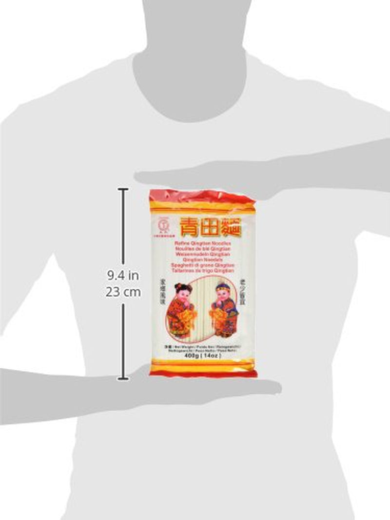 Weizennudeln (Qingtian), 6er-Pack (6 Packungen x 400 g)